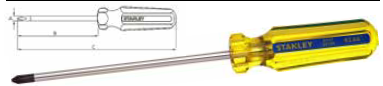 STY DESTORNILLADOR PHILLIPS N2 X 8 STHT69146