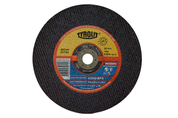 Disco Desbaste Tyrolit 9"x 7mm.