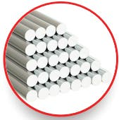 BARRA REDONDA AISI 304L 19,1MM (3/4") 6 mts