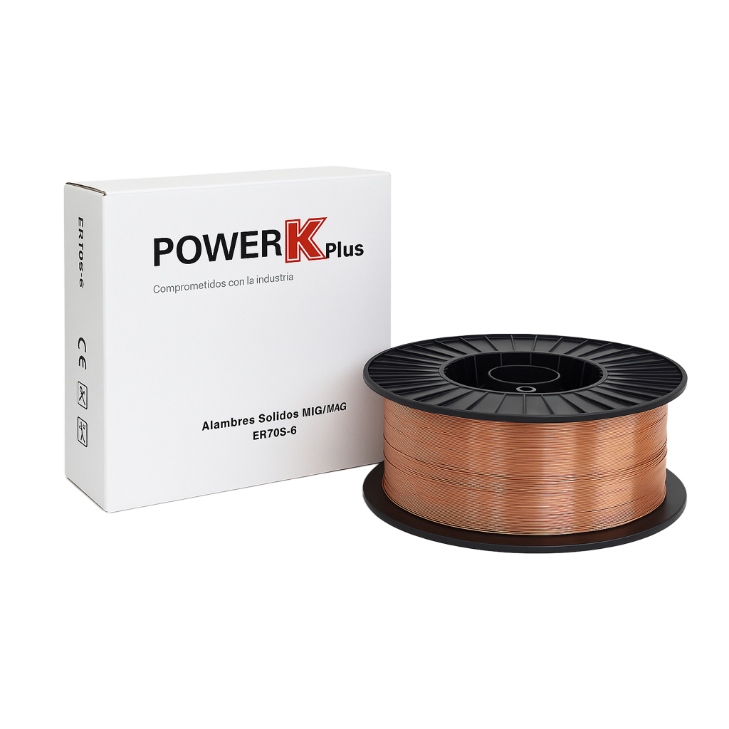 Alambre Sólido Power K Plus ER70S6 0,9MM