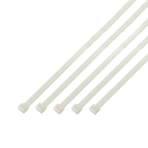 Amarracables Blanco 3M 20cm x 4.6mm (100 Un)