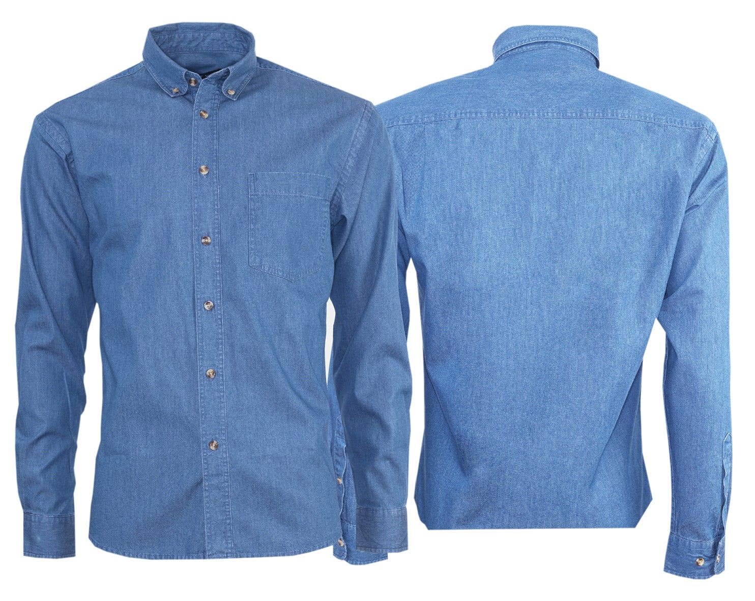 Camisa Mezclilla Prelavada-XL