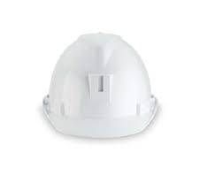 Casco Masprot Luminer con Porta lámpara Blanco