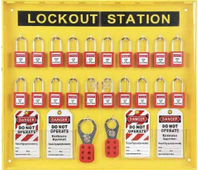 ESTACION BLOQUEO ATOX BD-8734 20 CANDADOS