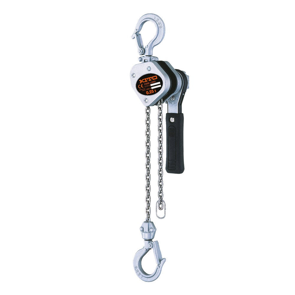 TECLE PALANCA KITO 0,25 TON LX003 1,5MT