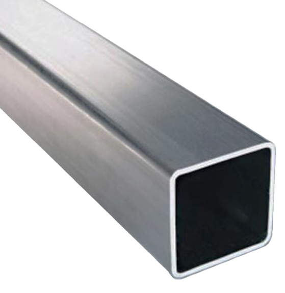 PERFIL CUADRADO INOX 304 20MM X 20MM X 1,5MM X 6000MM