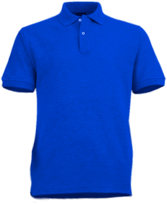 Polera Pique Geolite Manga Corta-M-Azul Rey